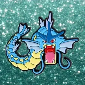Just Evolved Gyarados: Fierce Pokémon Enamel Pin - Powerful Collectible